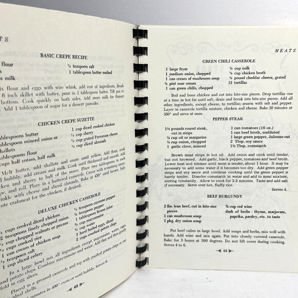 Excelsior House Cookbook Garden Club Jefferson TX 1990 - Picture 5 of 7